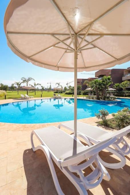 Cosy Appartemt Vue Sur Golf Et Montagne مراكش المظهر الخارجي الصورة
