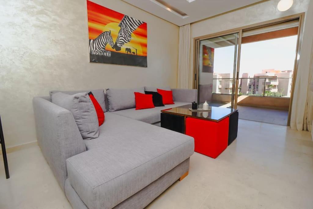 Cosy Appartemt Vue Sur Golf Et Montagne مراكش المظهر الخارجي الصورة