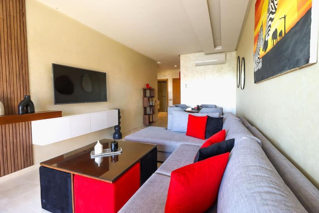 Cosy Appartemt Vue Sur Golf Et Montagne مراكش المظهر الخارجي الصورة